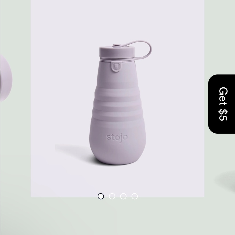 Stojo 20oz Bottle in Lilac